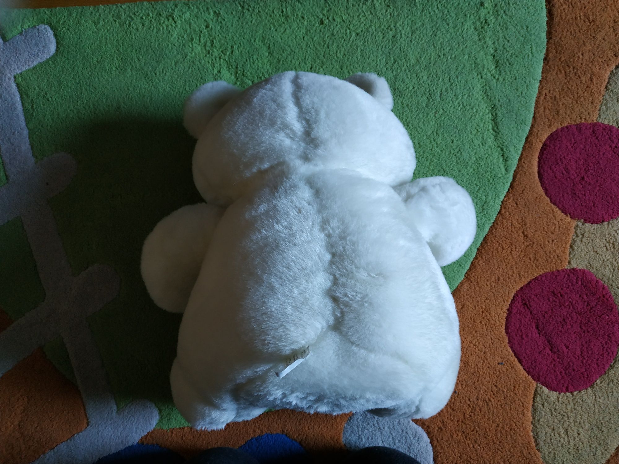 Urso de peluche branco