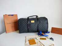 Louis Vuitton Torba podróżna, na siłownię, weekendowa, skóra 56-50