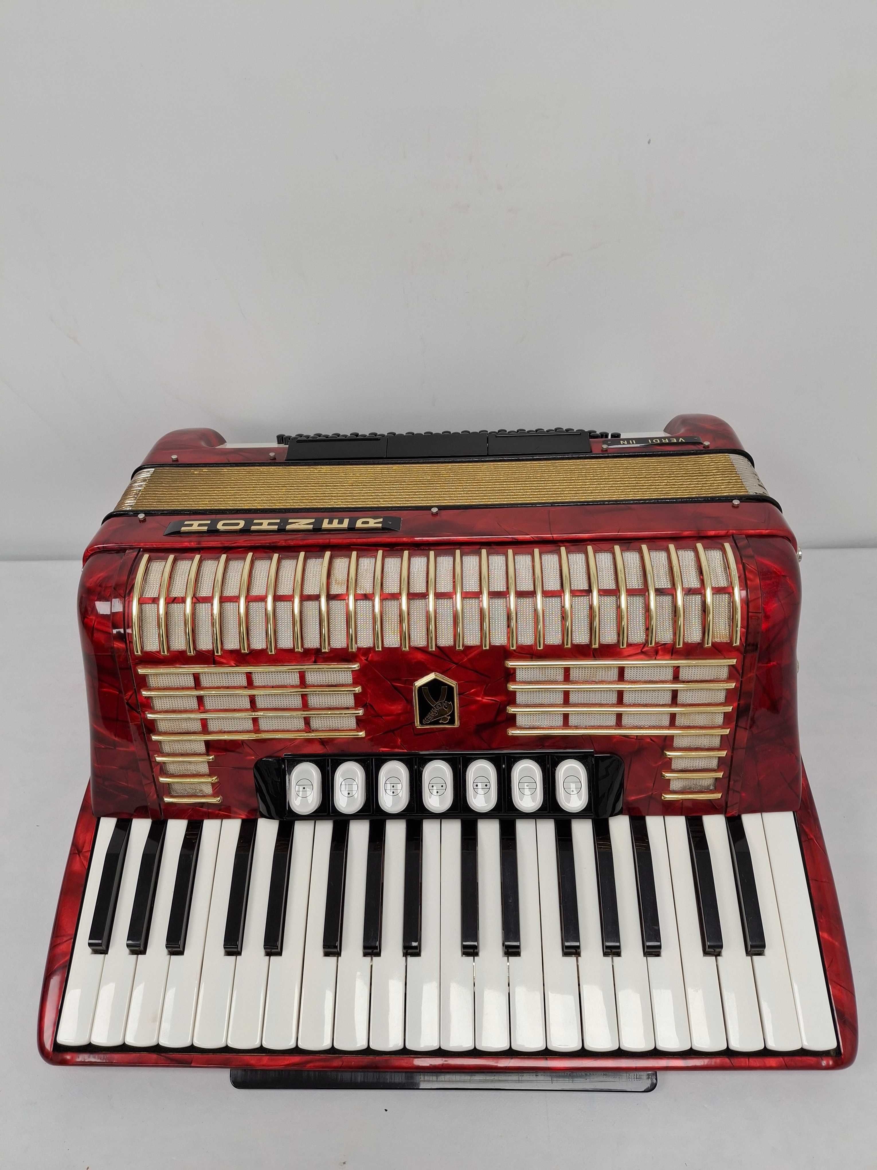 ,Akordeon Hohner Verdi IIN ,96 basów ,trzy chóry,stan bdb zamiana !!!