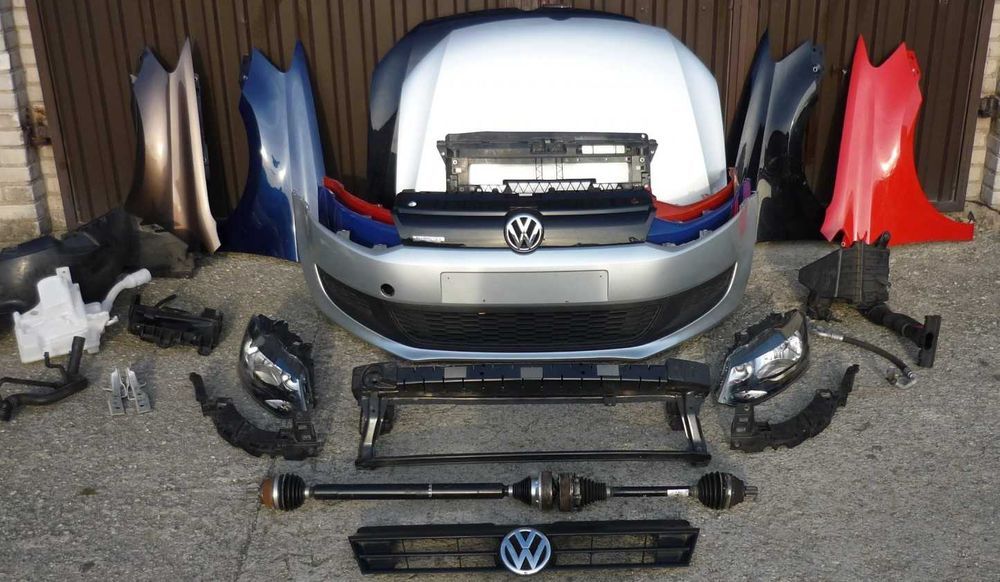 VOLKSWAGEN  POLO II III ПОЛО  бампер передній задній б/у,  розборка