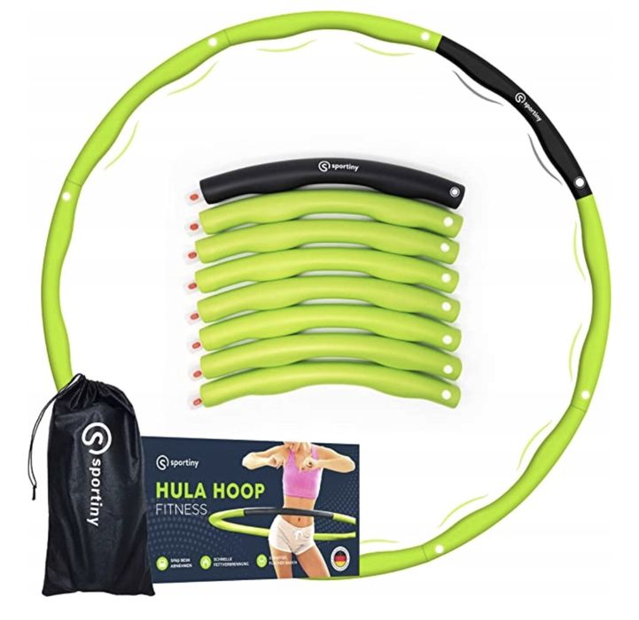 Hula hop z wypustkami SPORTINY 94 cm wielokolorowy
