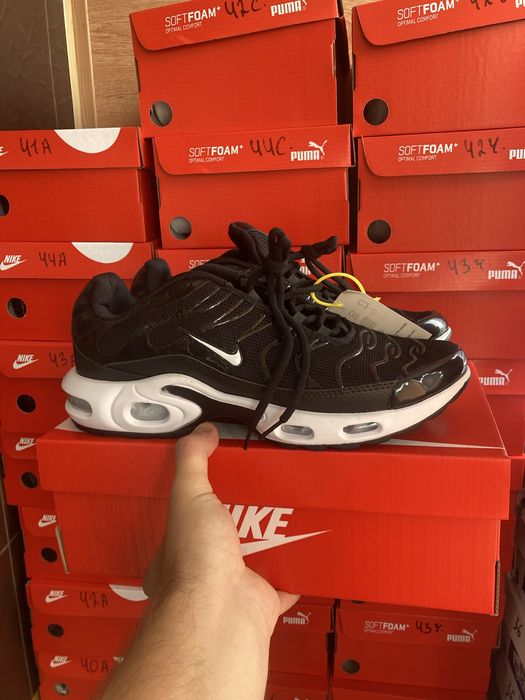 Без предоплат! Краща ціна на Nike air max TN plus black white