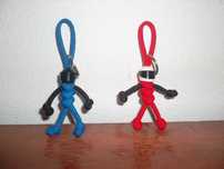 Porta-chaves Boneco Motard Ducati , Yamaha , KTM , Kawasaki