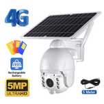 HiT ! Kamera zew. 4G SIM 5MP solarna,metalowa