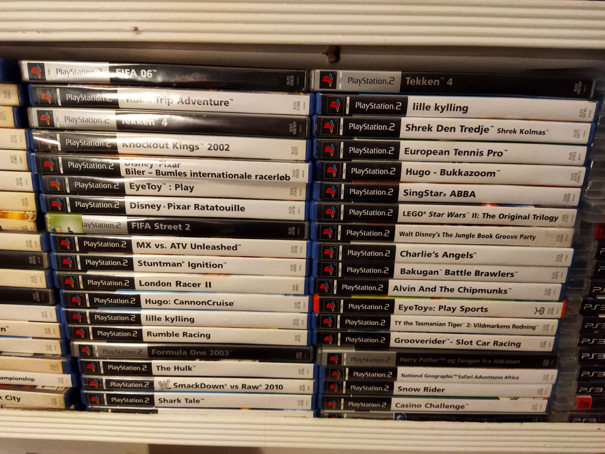 Sprzedam gry na konsole PlayStation 2 ps2