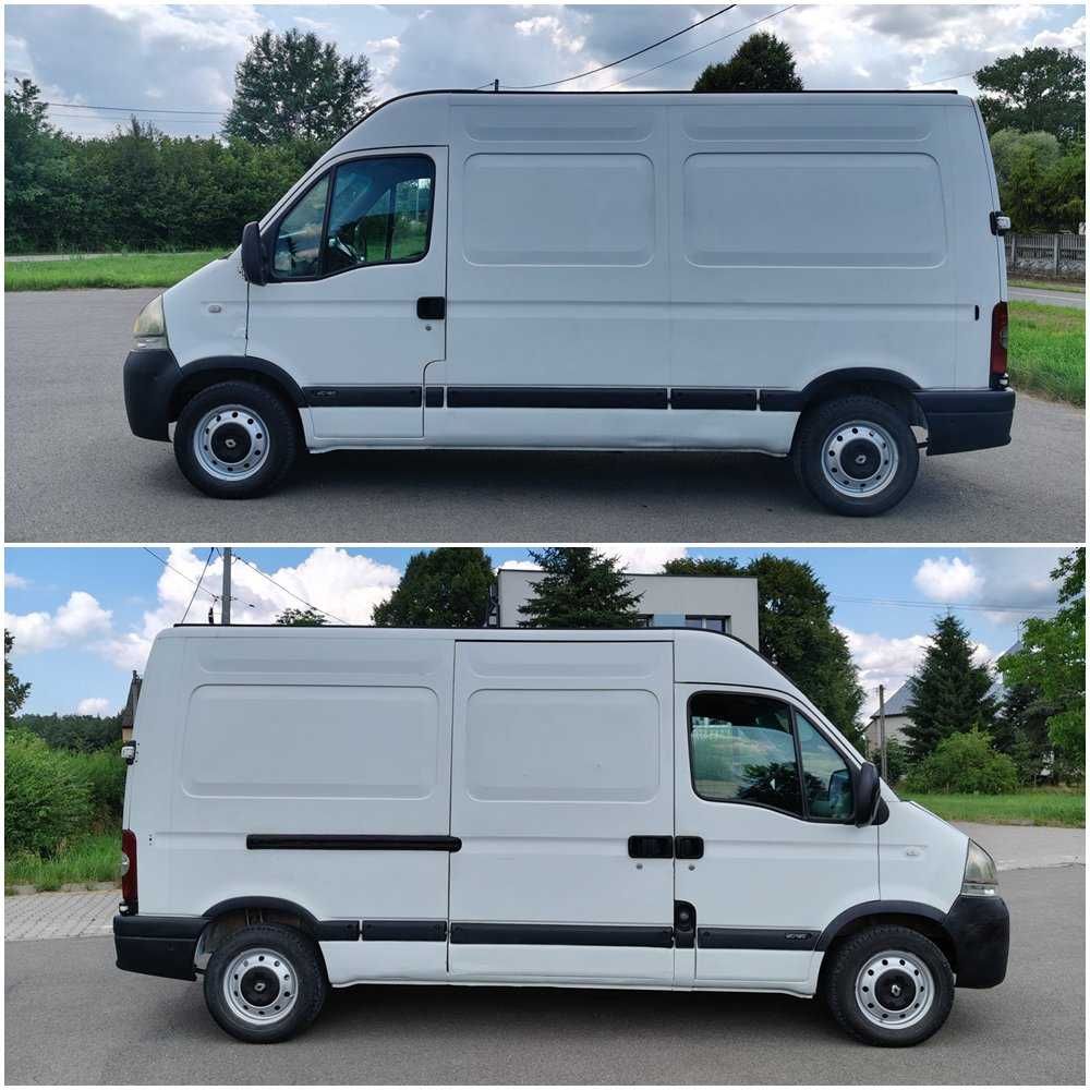 RENAULT MASTER 2004r L2H2 2.5DCI Sredniak Klimatyzacja ! 3 osob !
