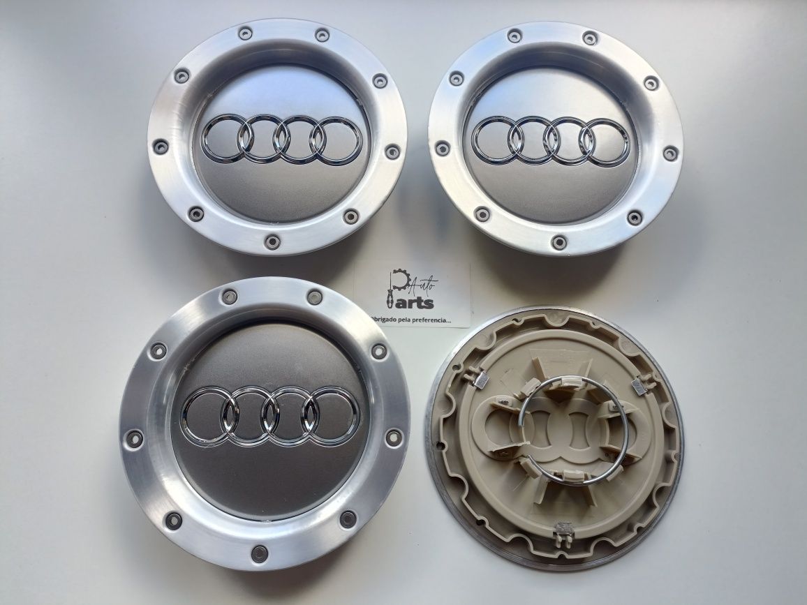 Conjunto de 4 Centros de jante Audi 146mm