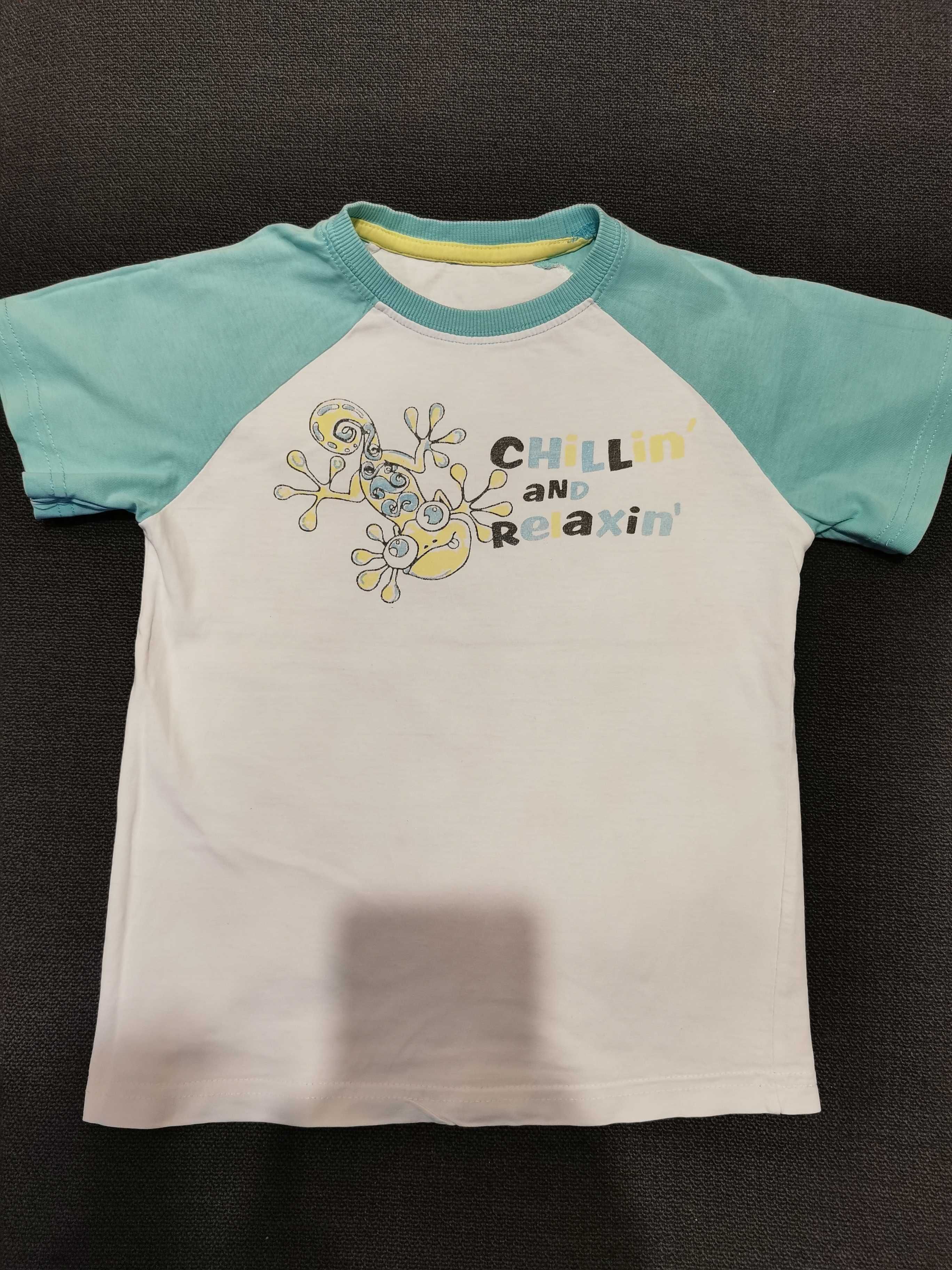 T-shirt chłopięcy rozm. 122, 5 10 15