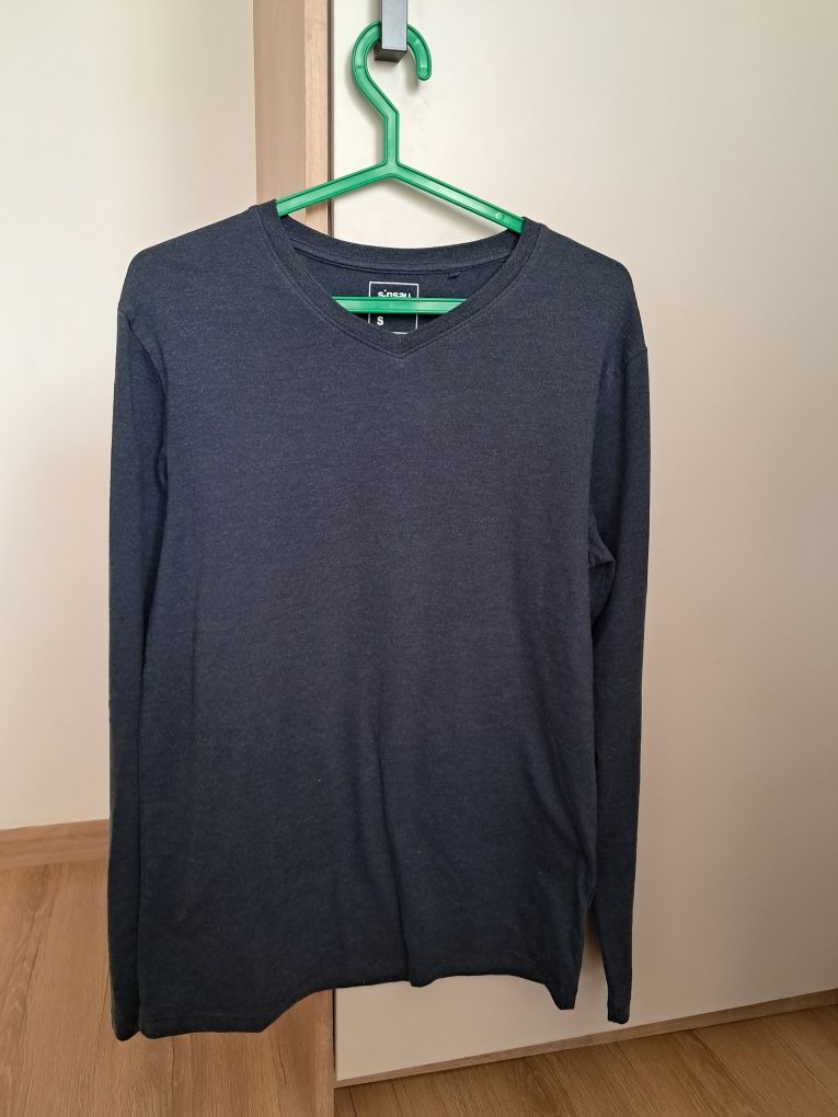Koszulka bluzka longsleeve męska długi rękaw. Firma  Sinsay. Rozmiar S