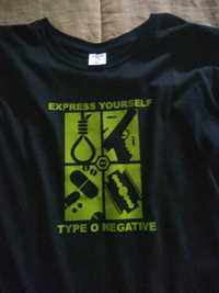 T-shirt type o negative