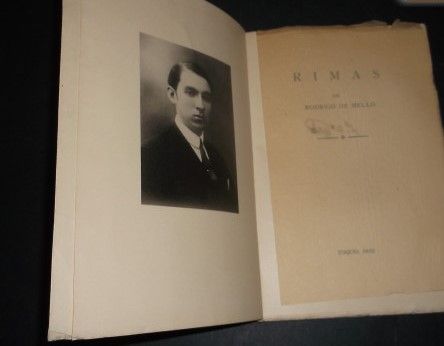 Rodrigo de Mello);Rimas;Edição de Autor,Toquio,1ª Edição,1936,in-8
