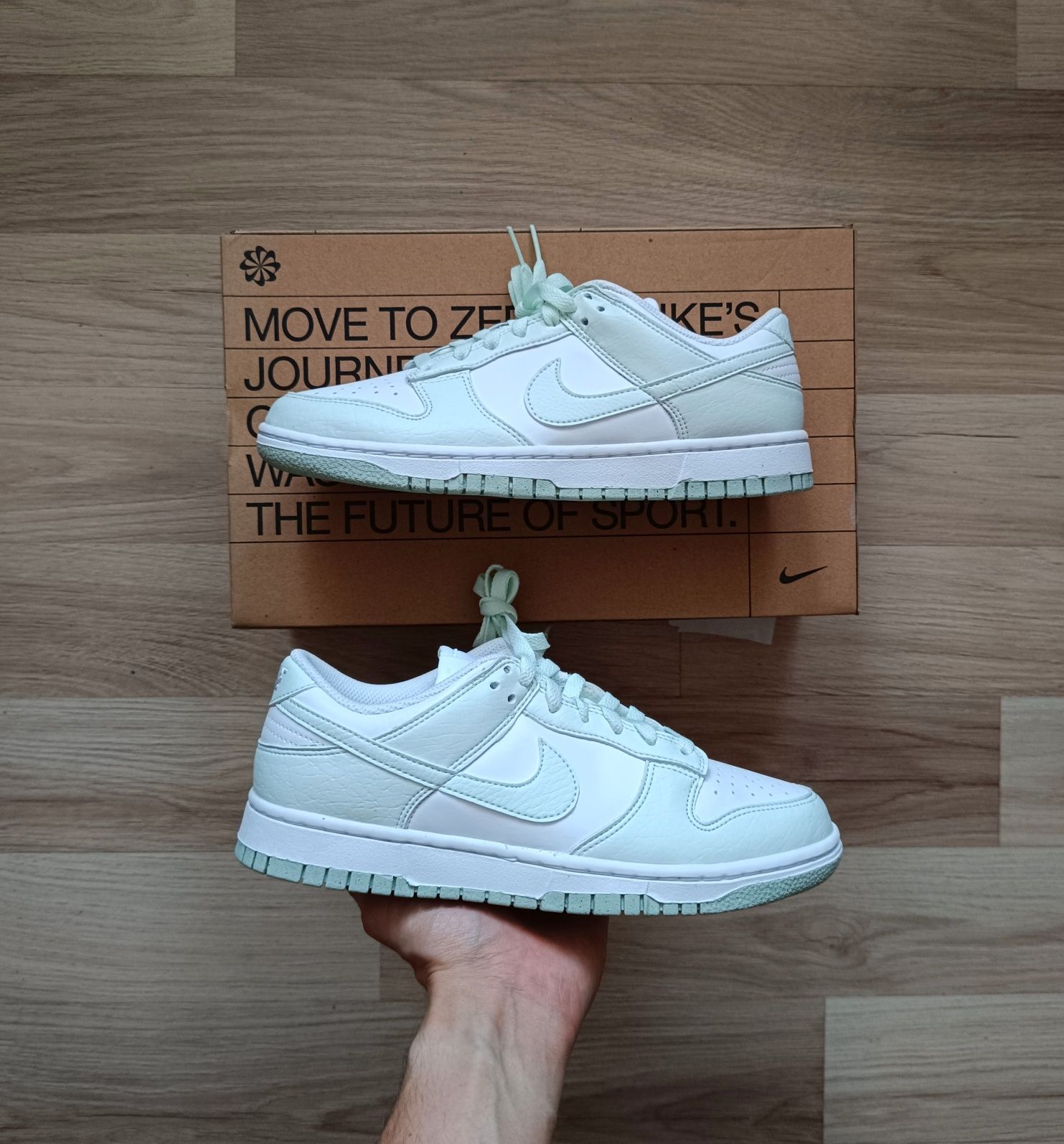 Buty damskie Nike Dunk Low Next Nature White Mint r. 39