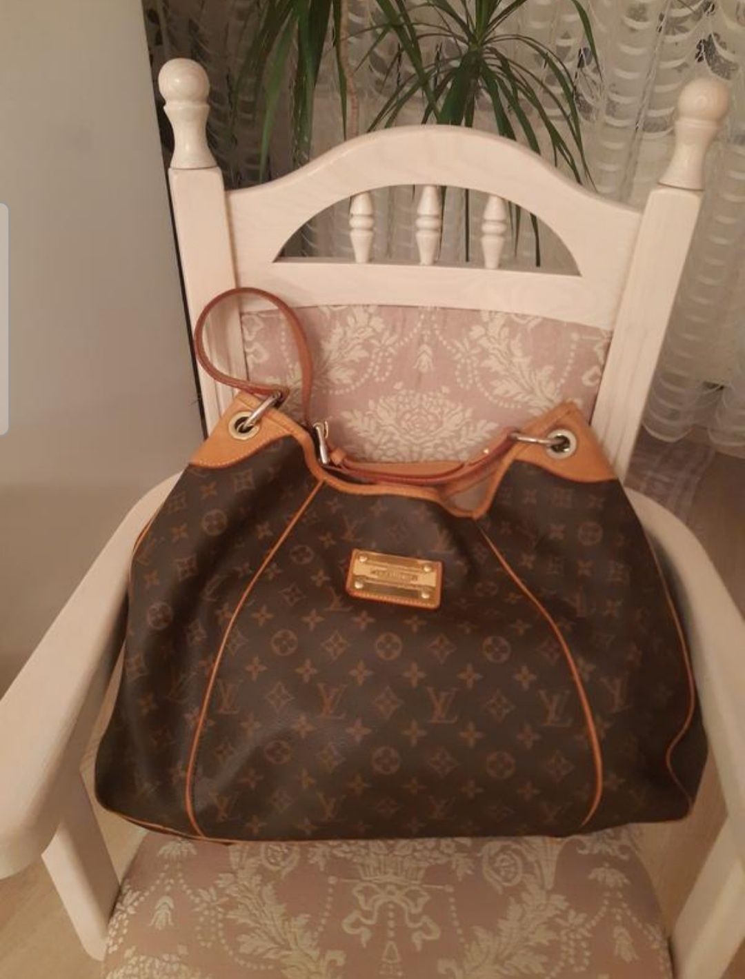 Сумка шопер тоут мішок номерна Louis Vuitton Galliera icon