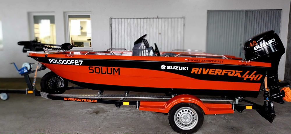 Łódź wędkarska Riverfox C440