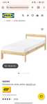Cama IKEA neiden com estrado