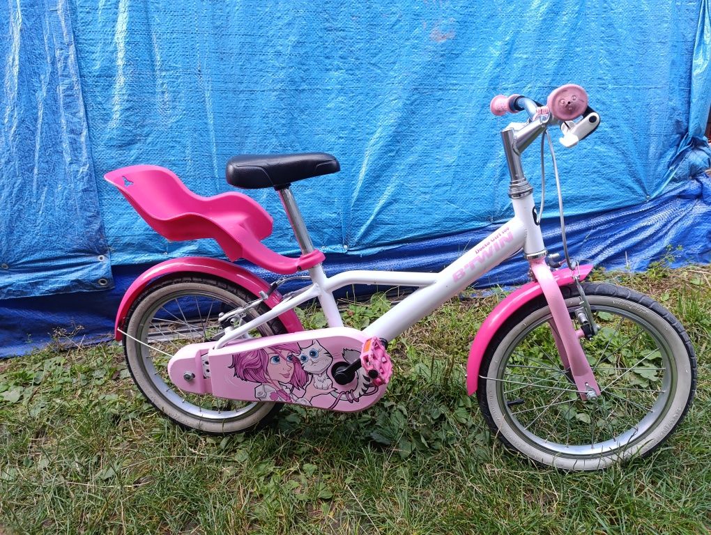 Rower dziewczęcy 16 cali BTWiN