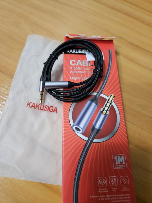 Przedłużacz słuchawki jack 3,5