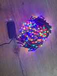 Łańcuchy Zewnętrzne 800 LED Wodoodporne 8 TRYBÓW Pilot