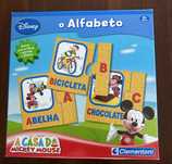 Jogo alfabeto - casa do mickey mouse