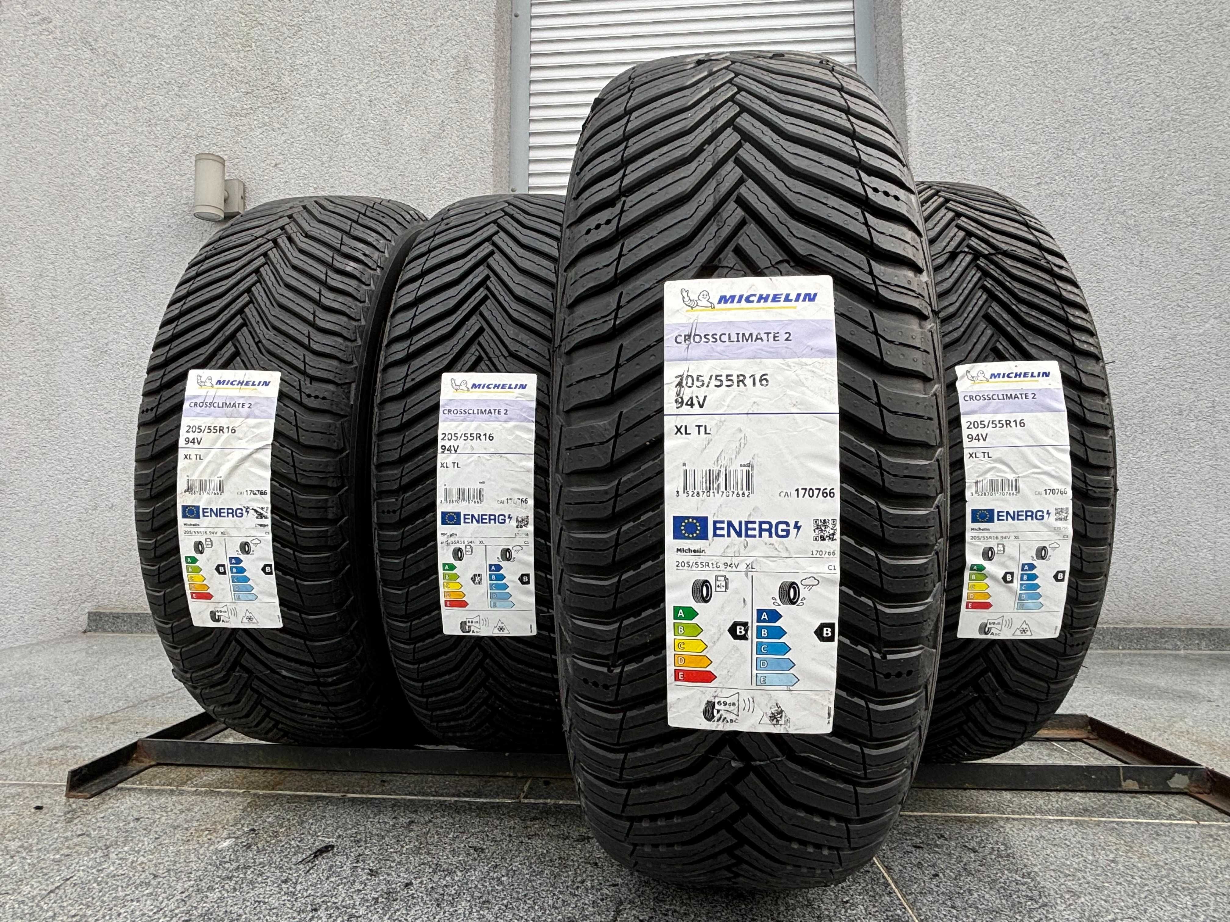 Całoroczna 205/55R16 Michelin CrossClimate2 Prosto z fabryki! Gwarancj