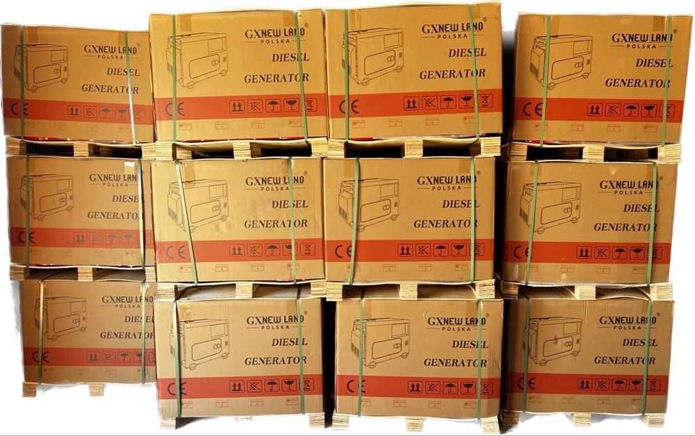 Generator prądotwórczy DG14000SE Diesel Polska 12.5 kva 10 kw nowe !