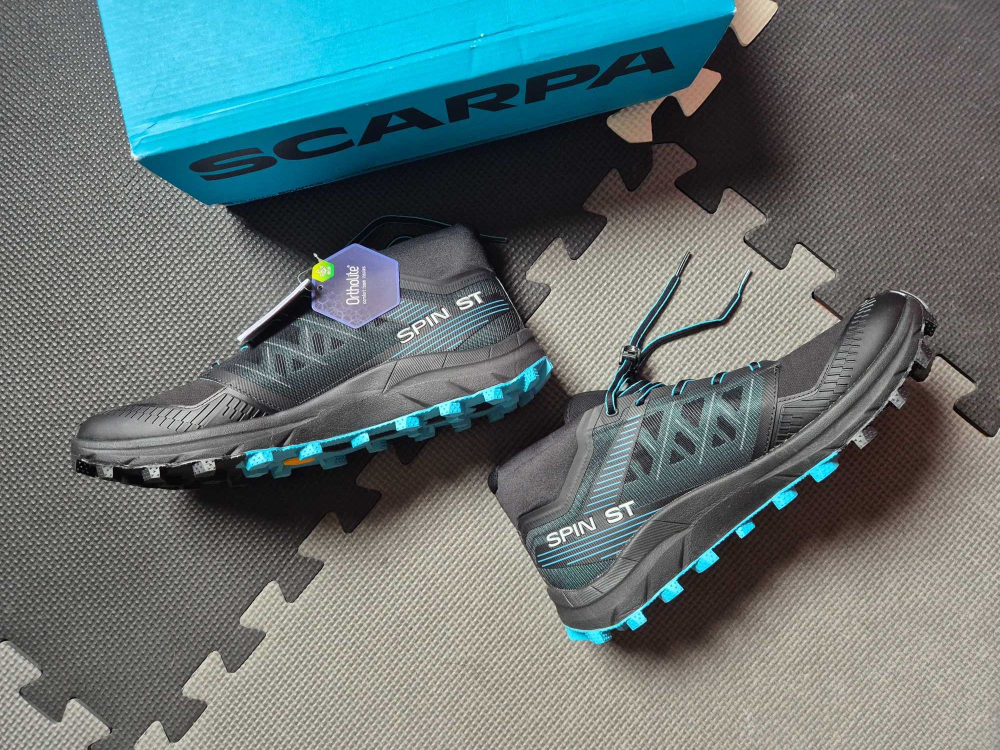 Nowe męskie buty górskie biegowe trailowe turystyczne Scarpa Spin ST