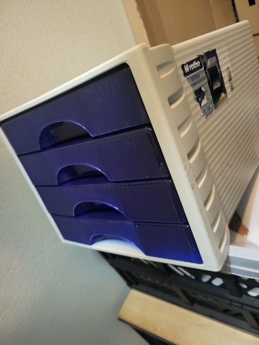 Arquivador escolar ou empresarial de 4 gavetas