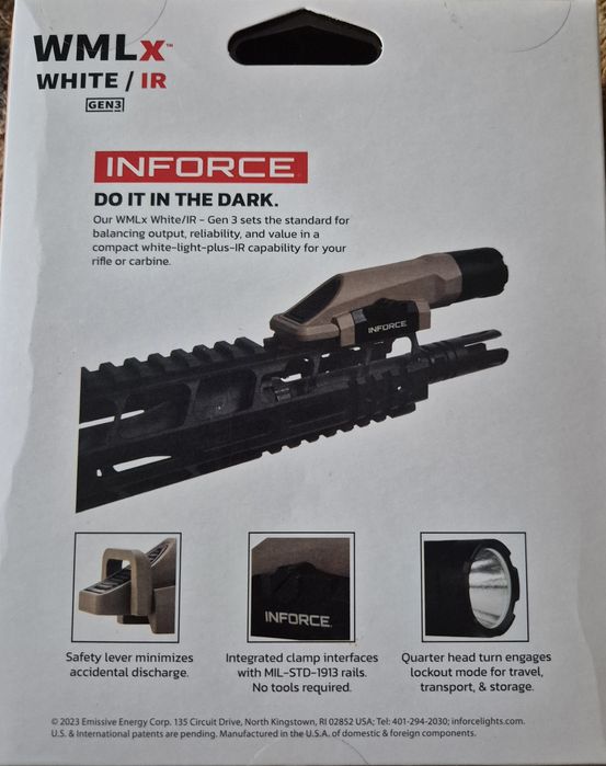Підствольний ліхтарик INFORCE