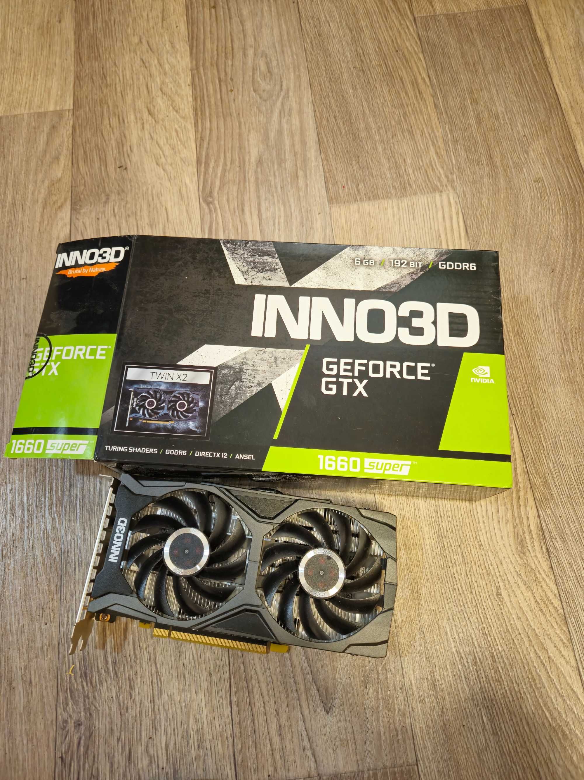 Видеокарта 1660 Super 6gb Inno3d Twin x2