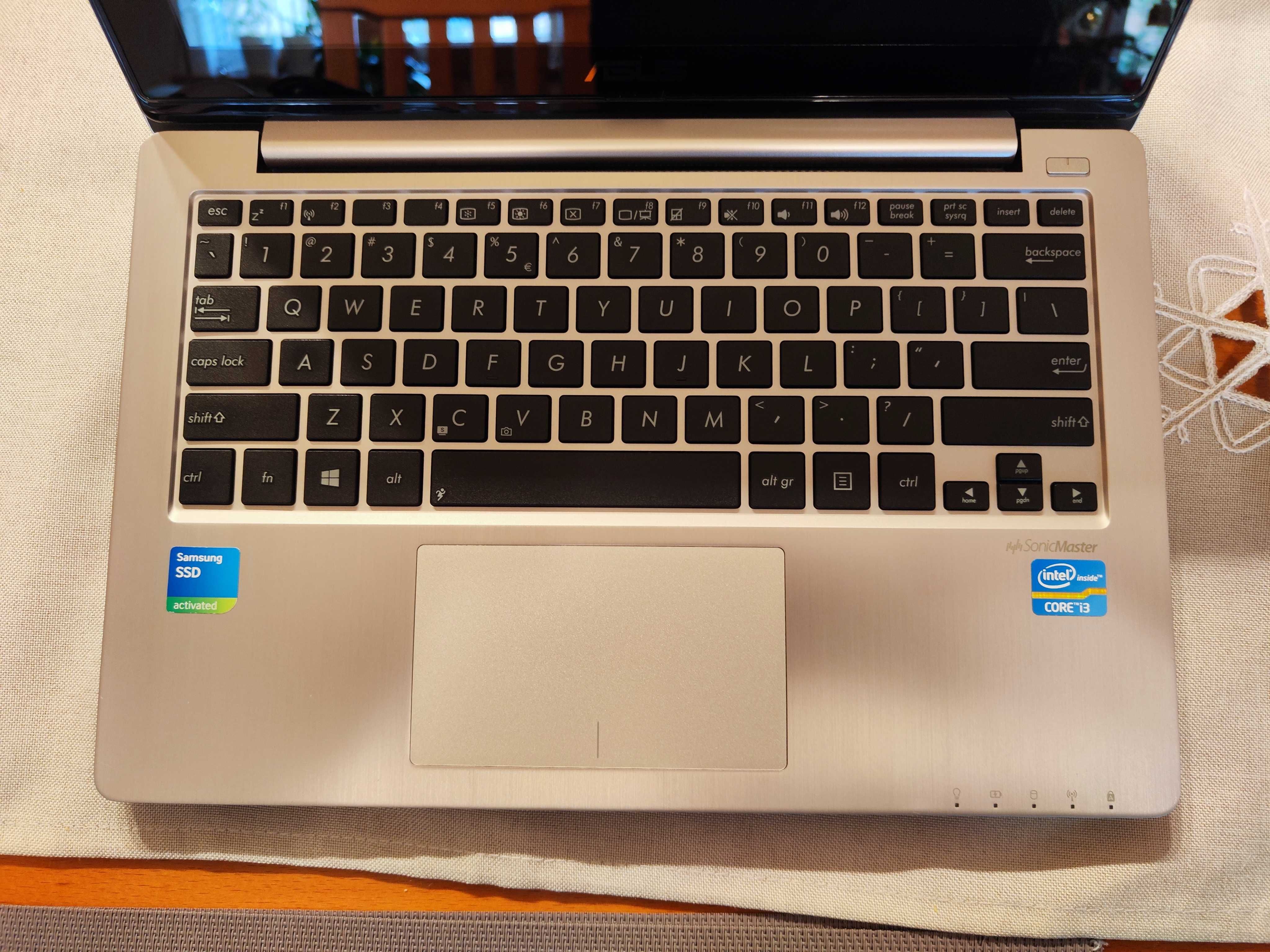 Notebook Laptop Asus Vivobook X202E i3 4Gb Ram 256 GB Dysk SSD Samsung