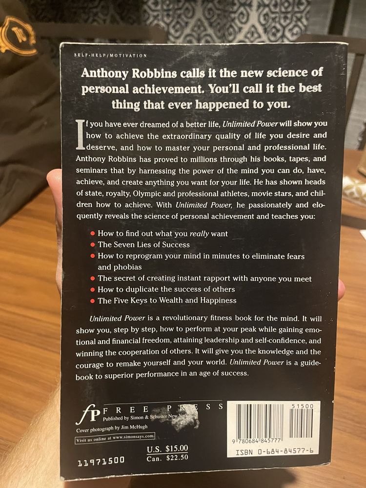 Unlimited Power Anthony Robbins