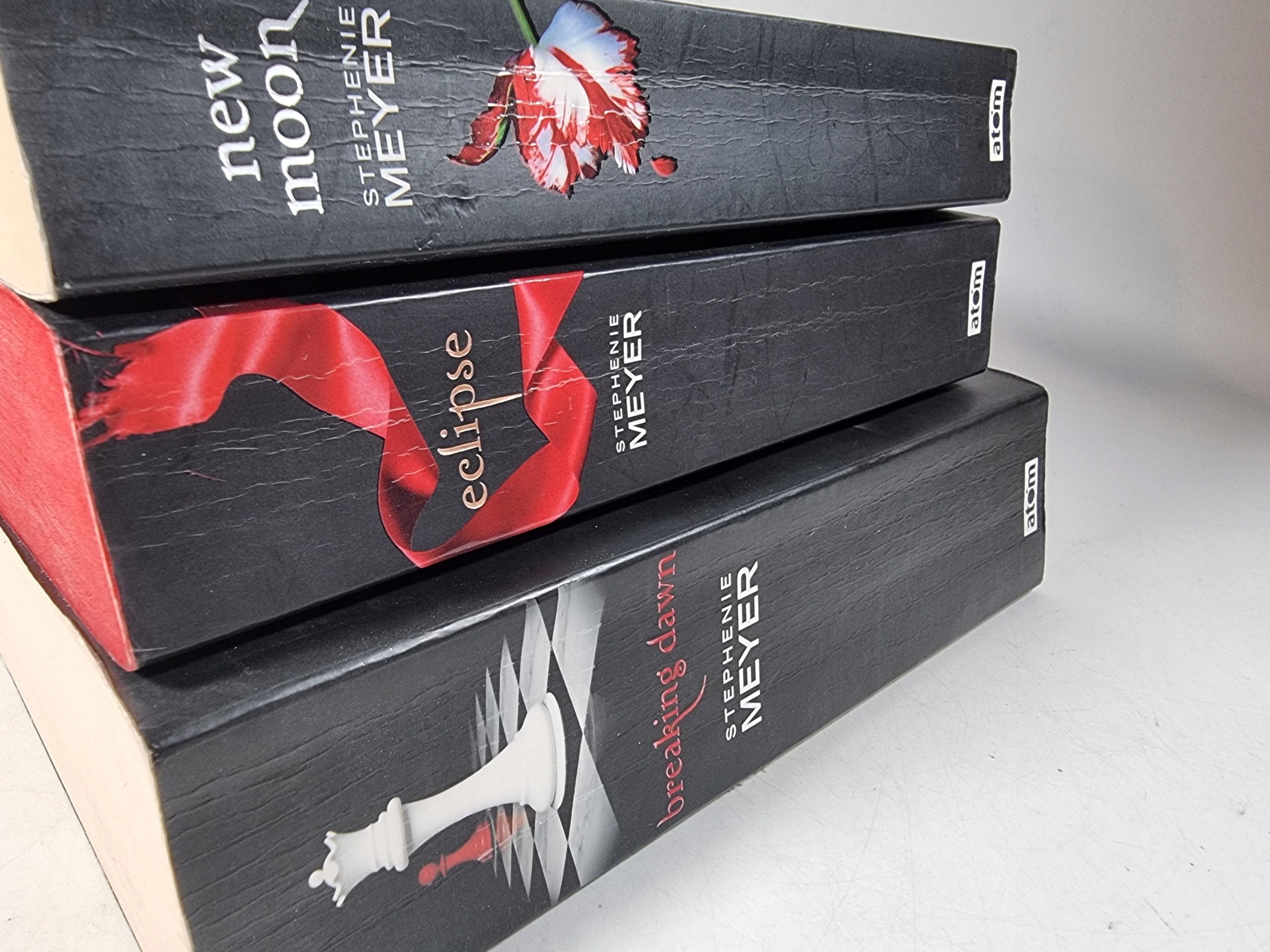 Zmierzch / Twilight / po angielsku / 3 książki / Stephenie Meyer
