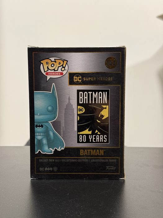 Batman teal chrome exclusivo SDCC funko pop