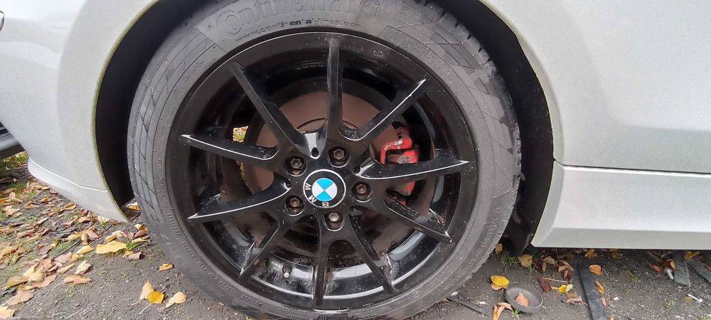 felga koła alufelgi felgi bmw e81 5x120 borbet opona 225/45 r17 lato