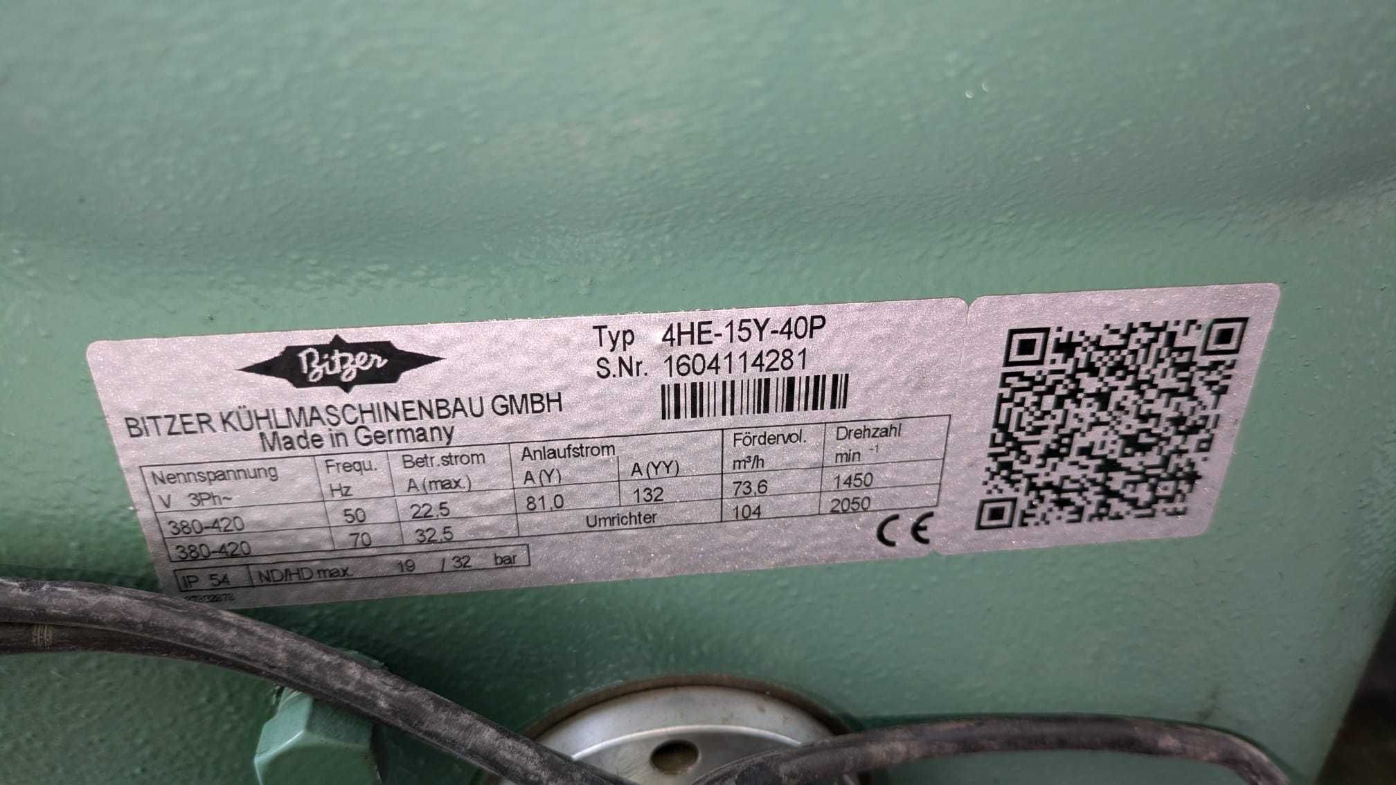 Sprężarka BITZER 4HE-15Y-40P 73,6 m3/h