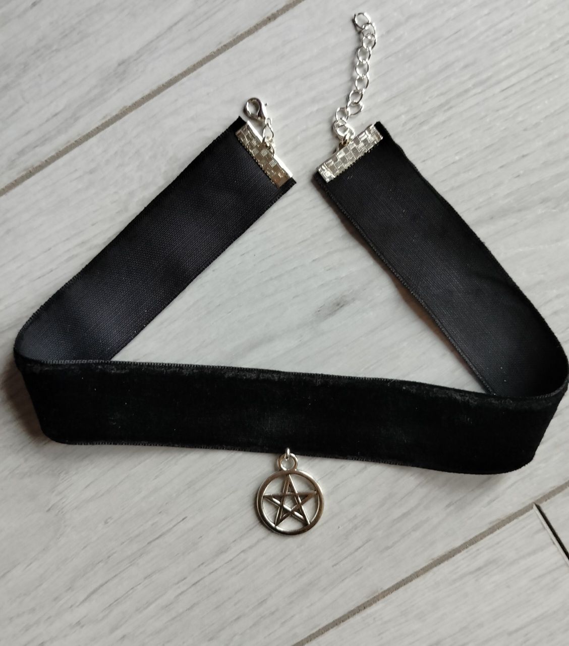 Dusik pentagram goth witchy emo punk alternatywka alternative choker