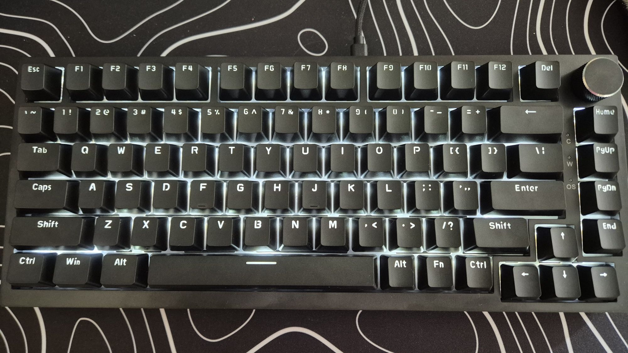 Ajazz ak820 ігрова клавіатура до комп'ютера