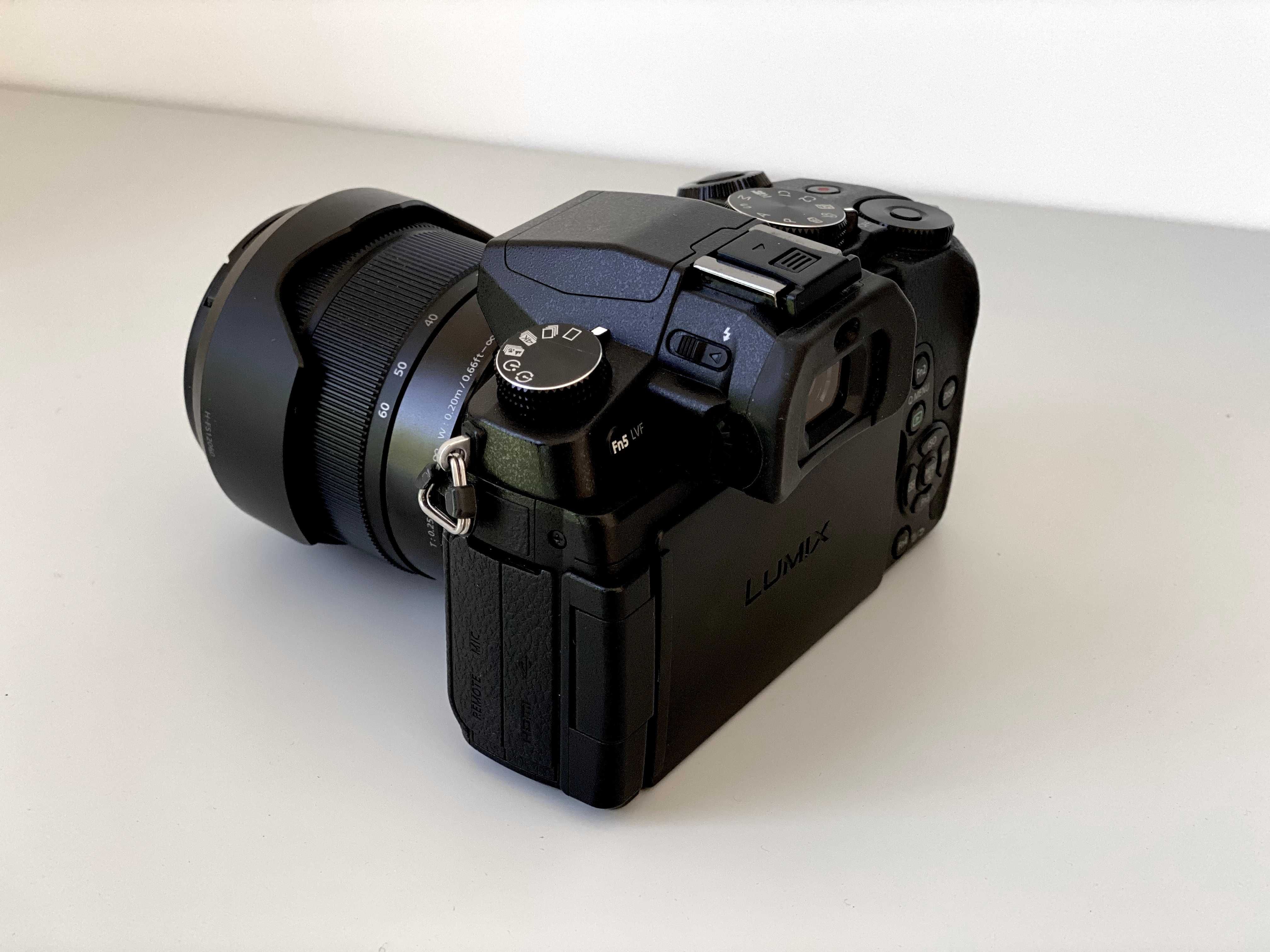 Aparat Panasonic LUMIX G80 + Obiektyw Lumix 12-60 F3.5-5.6 + 2xbateria