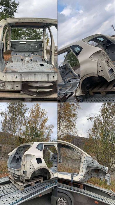 Четвертини передні/задні,підкрилки поріг Renault Capture Рено Каптюр