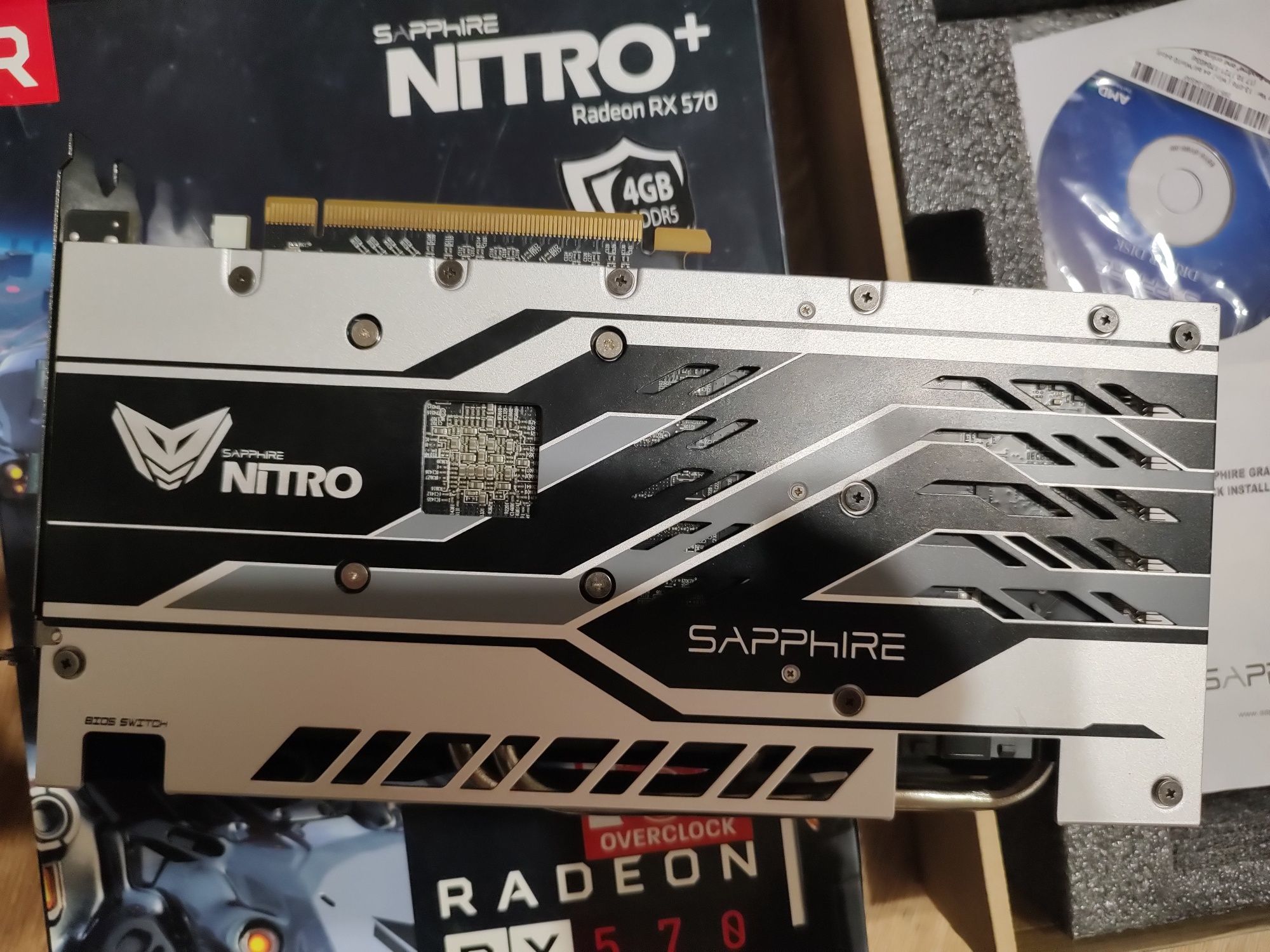 Відеокарта Sapphire Nitro RX570 4gb