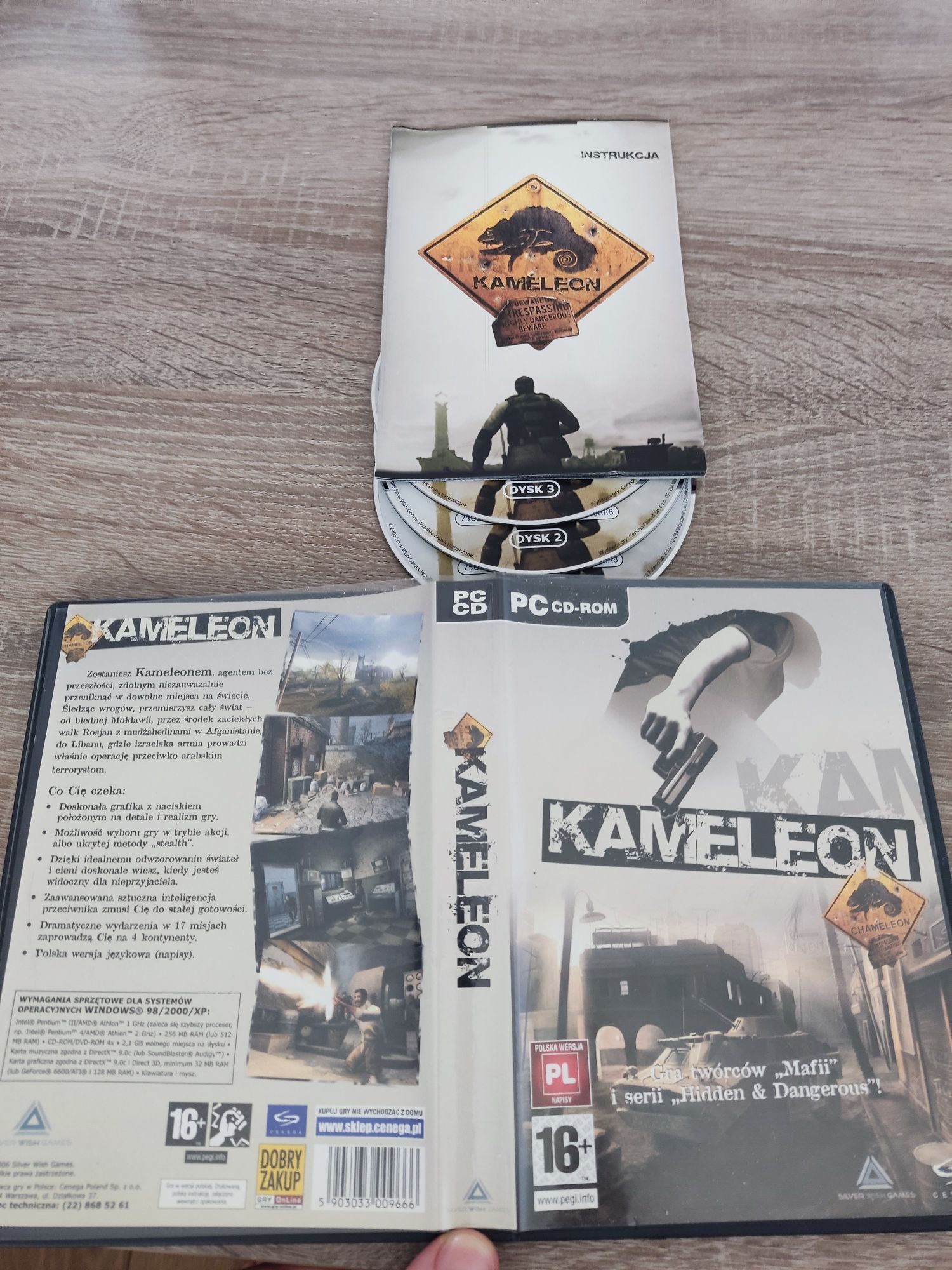 Kameleon – PC CD-ROM – bardzo dobry stan