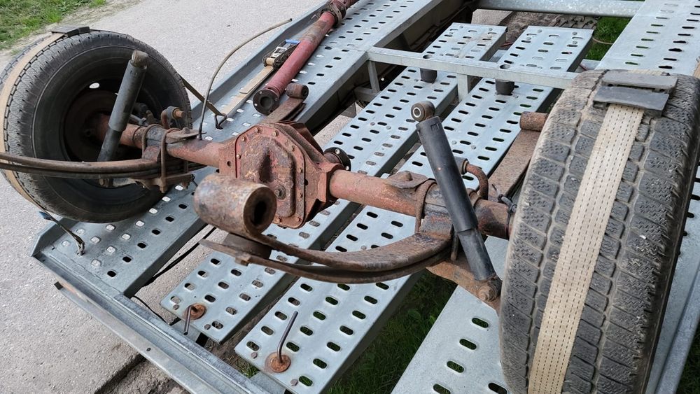 Iveco Daily lll 2.3 most 2.8 resory wał napędowy kardana koła dyfer re