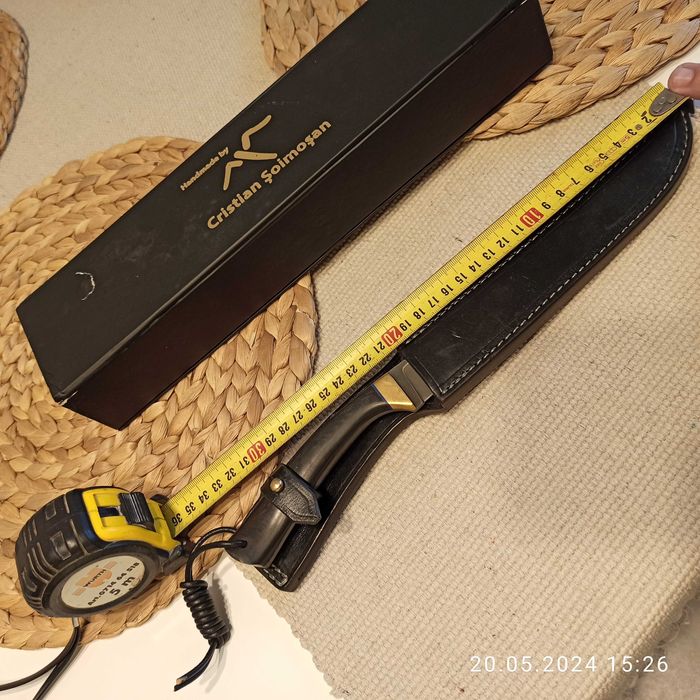 Nóż myśliwski ręcznie robiony M390 !