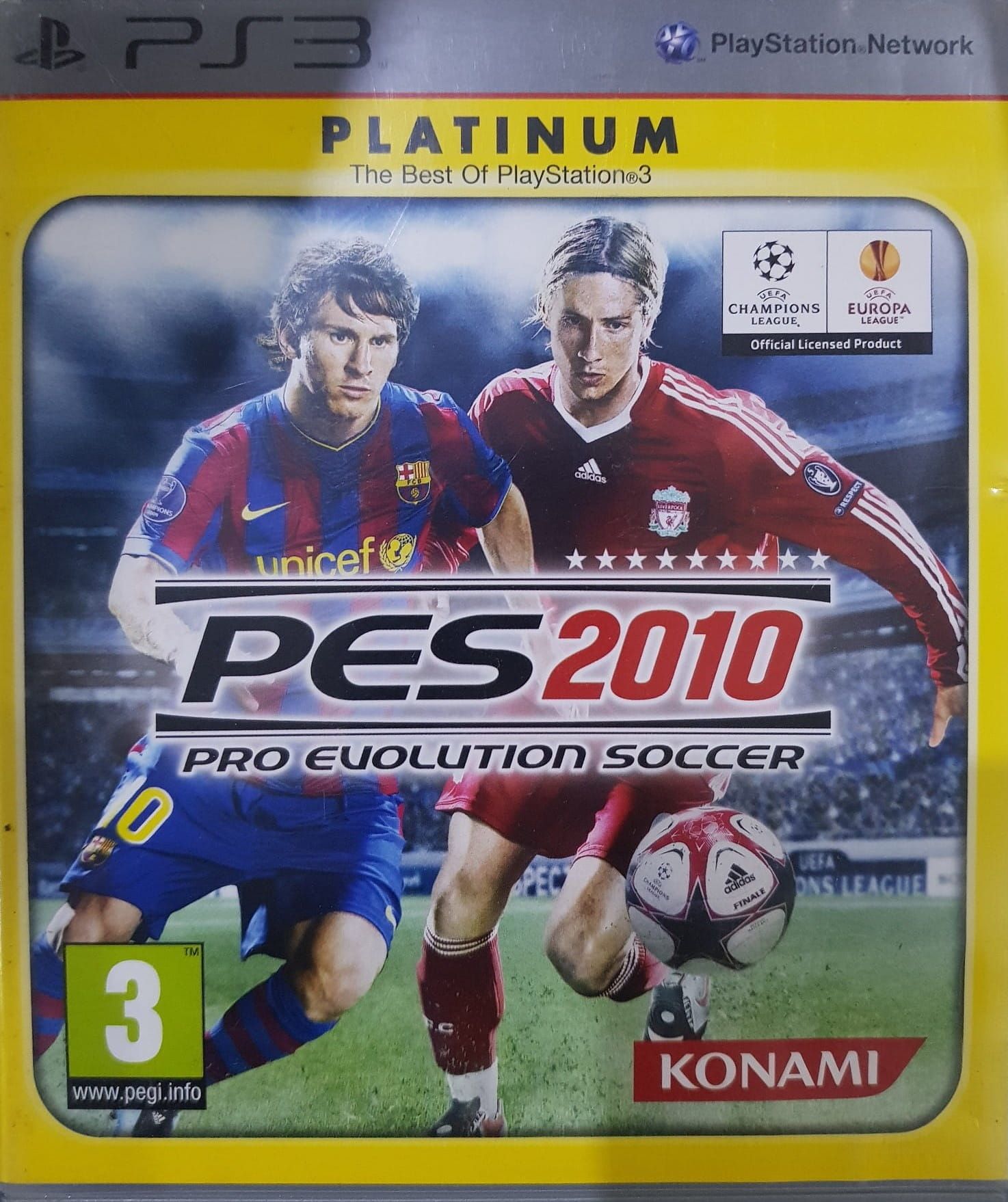 Pro Evolution Soccer 2010 PS3 Używana