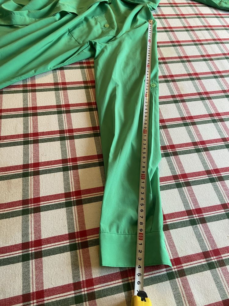 Orsay zielona luźna bluzka koszulowa 40 42 L XL