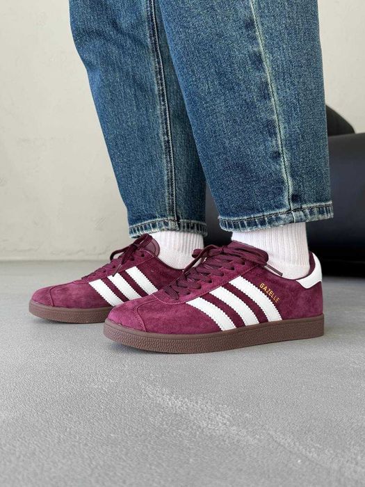 Кросівки Adidas Gazelle Bordo premium