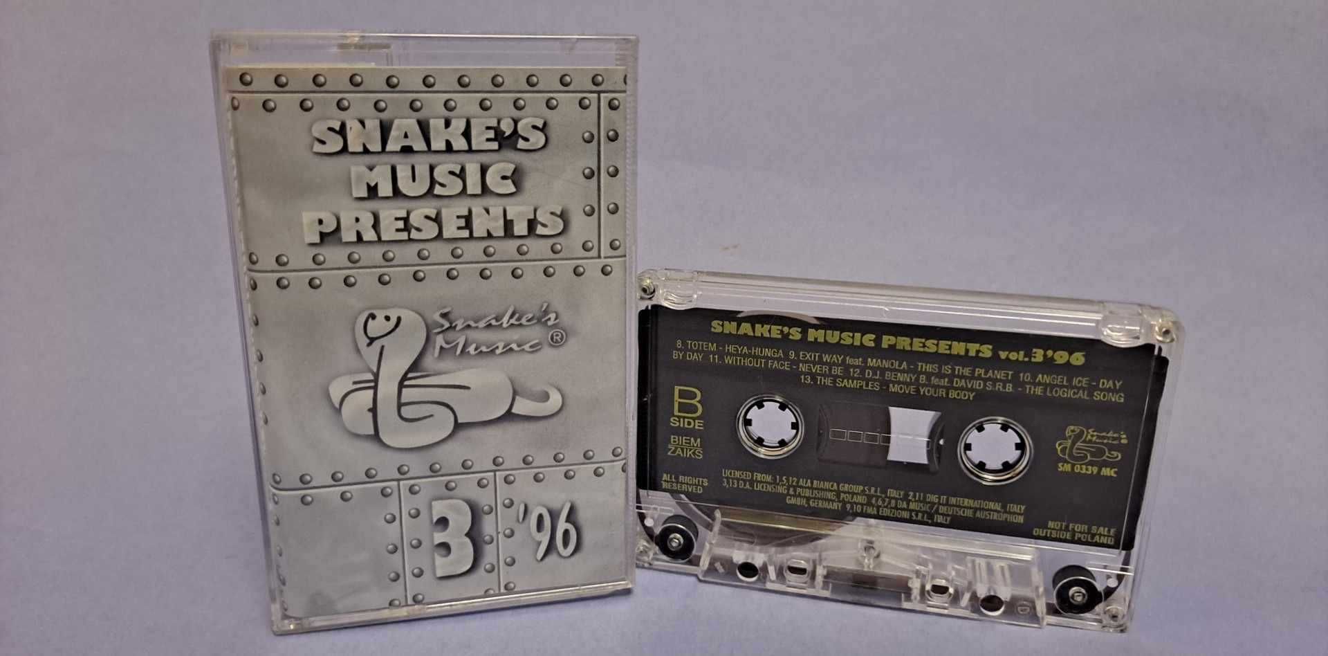 Snake's Music Presents Vol. 3'96 KASETA Z BŁĘDEM 1996