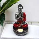 Świecznik Z Posągiem Buddha Namaste