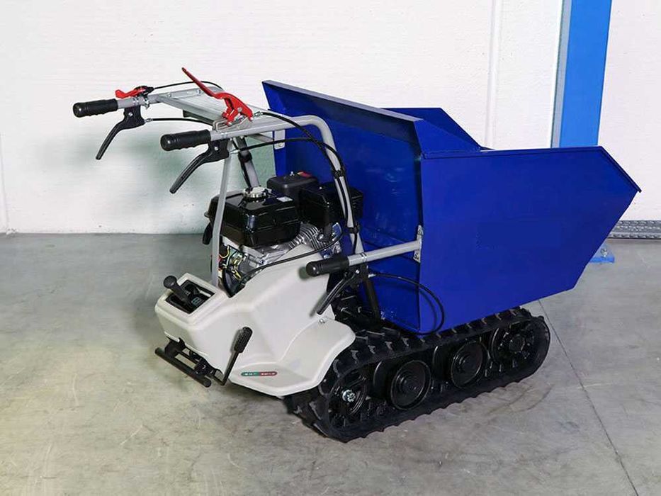 Spalinowe Taczki na gąsienicach mini wozidło pojemne 6 biegów Mocne