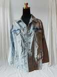 Piękne katany Jeansowe Plus size 44-50 dshe cyrkonie  Dshe